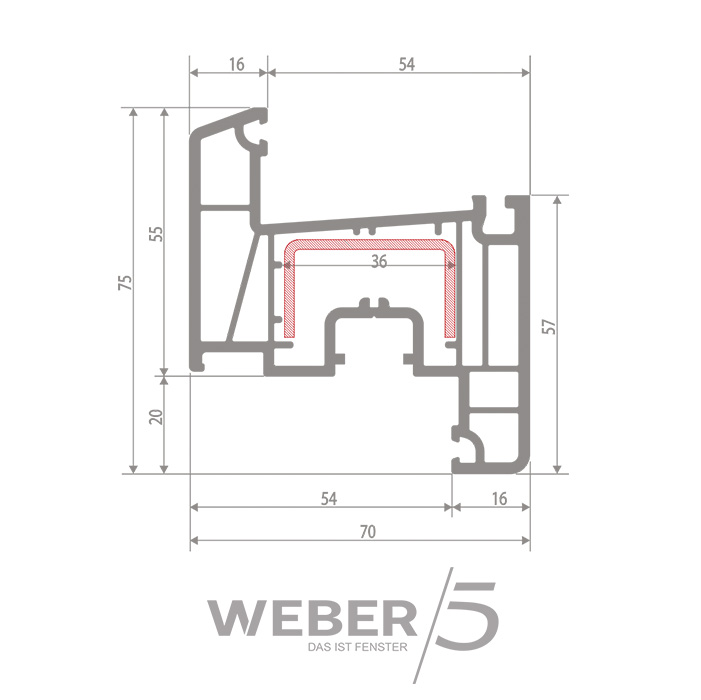 Створка оконная 5-ти камерная в Усть-Каменогорске