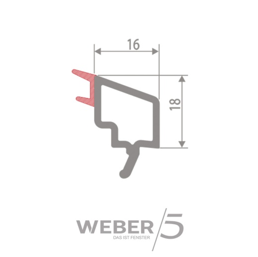 Штапик стандартный 16 мм в Усть-Каменогорске