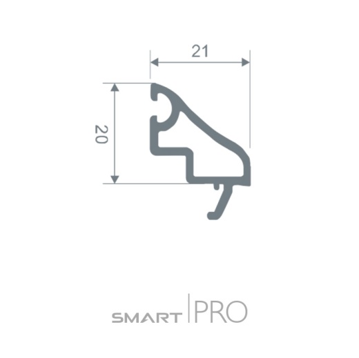 Штапик универсальный 20 мм в Усть-Каменогорске